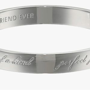 Kate Spade Silver Bridesmaid bangle